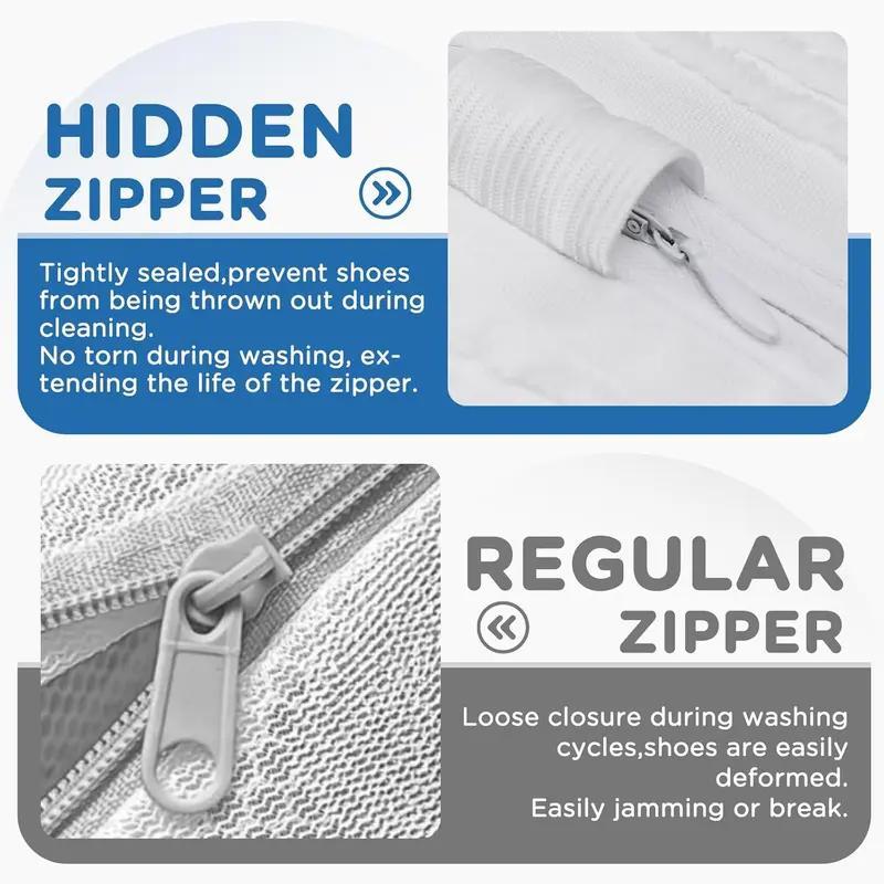 Shoe Washing Machine Bag, Laundry Shoe Bag for Washer and Dryer,1Pcs Reusable Shoe Bag for Washing Machine Fit Most Shoes Types