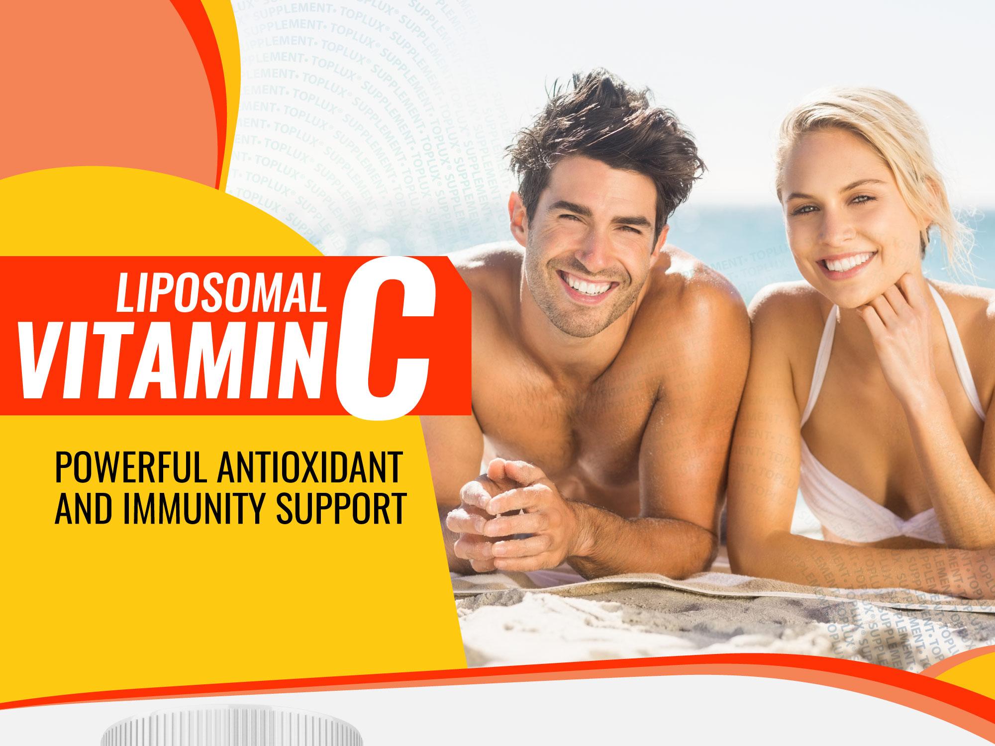Liposomal Vitamin C Supplement 2100mg High Absorption