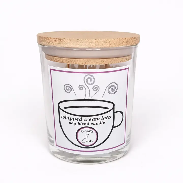 Whipped Cream Latte Candle
