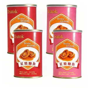 Ready-to-Eat Braised Abalone combo pack（4 cans) 3＋5 pieces per can