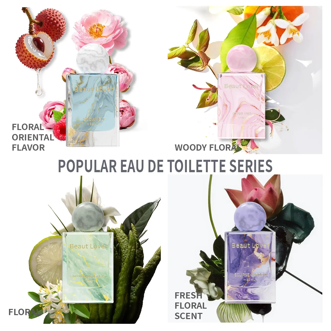 Beaut Lover Valentine's Day Perfume Gift Factory Custom Perfume Wholesale Perfume 50ML cruelty fragrance perfume