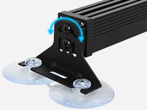 Nilight 144 LED Strobe Traffic Advisor Light Bar Red White with Controller 2 in 1 Automotive  Warning Flashing  Windshield Lights Bars for Cars Tow Plow Trucks Construction Vehicles