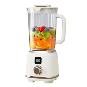 High Speed Blender 600ml Electric Fruit Vegetable Juicer with 10 Stainless Steel 304 Blades All-Copper Motor Portable LED USB Suitable for Juices Smoothies and Milkshakes Ideal for Outings Holidays Parties