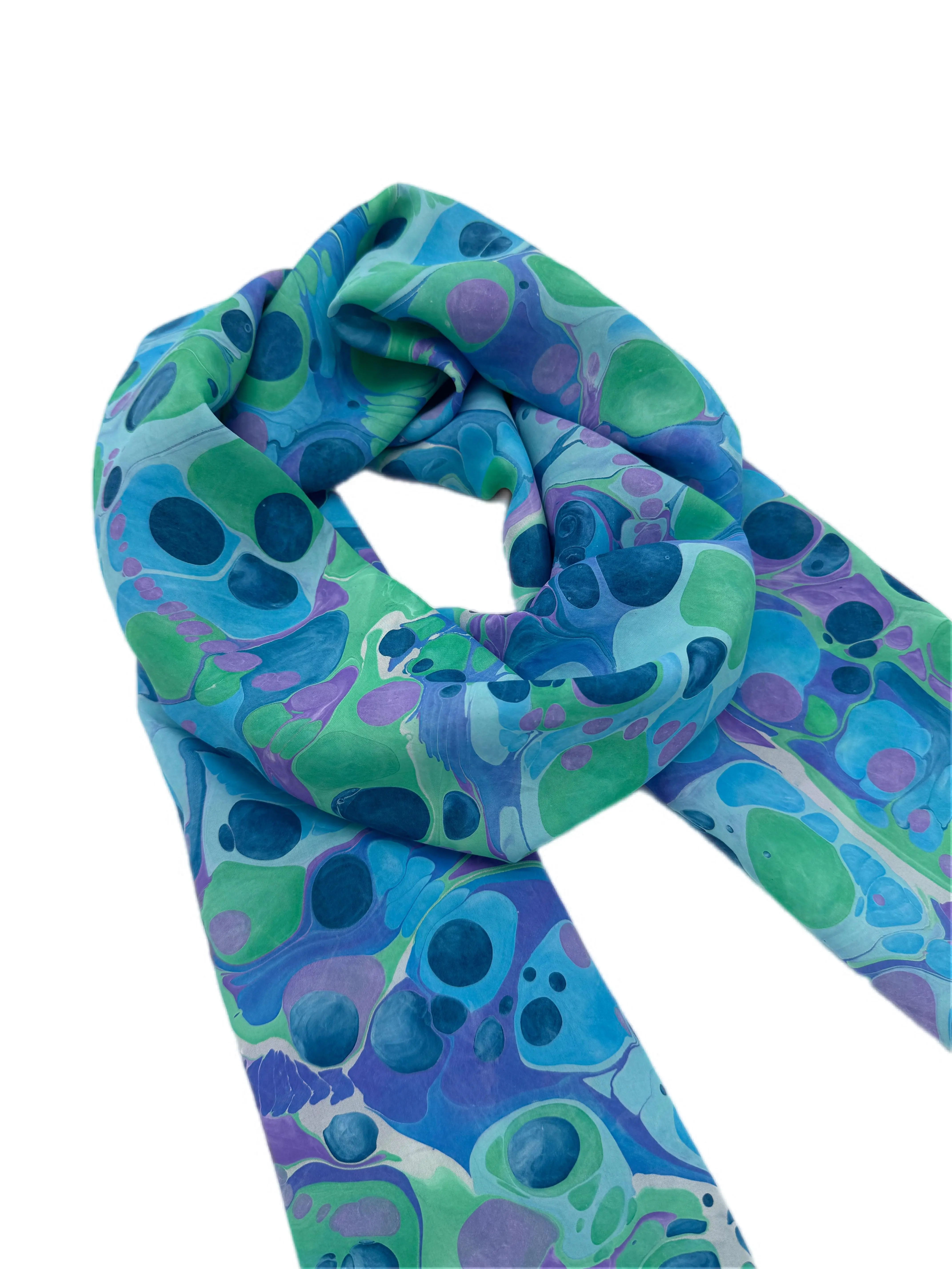 Echo Silk Scarf
