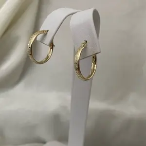 14k gold hoop earrings