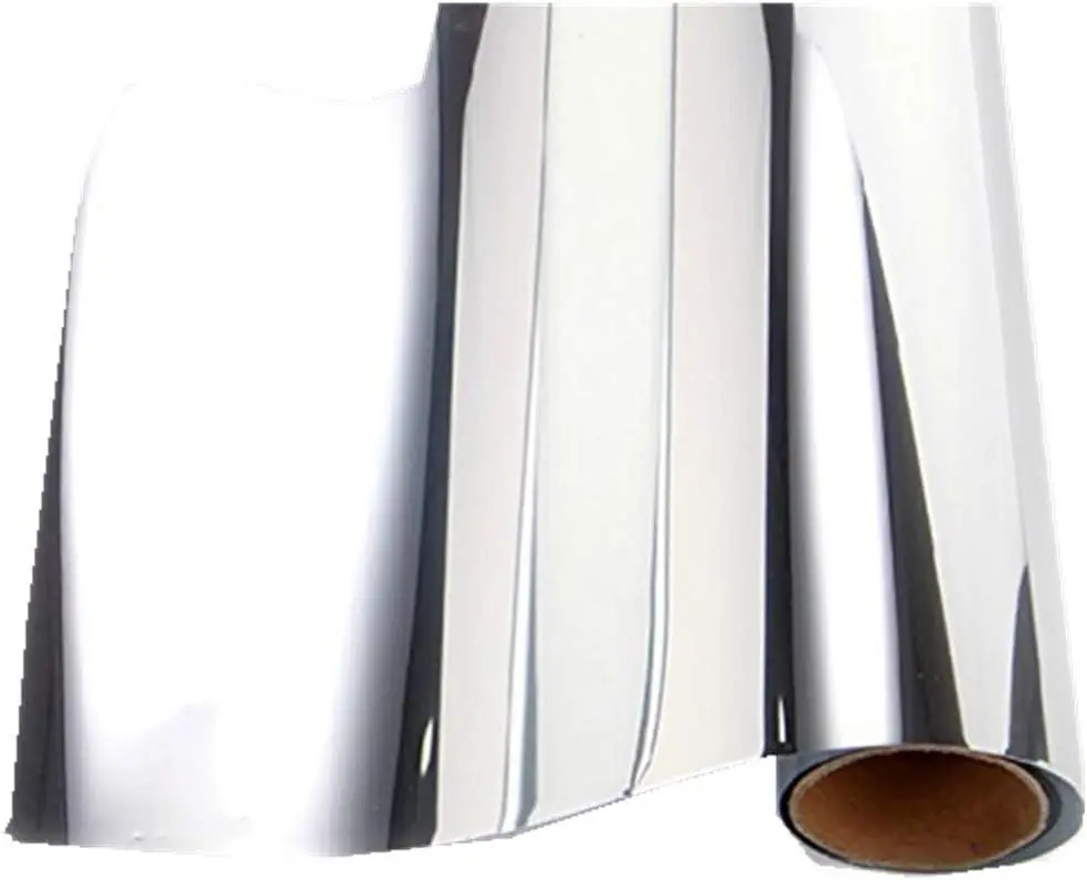 Self-Adhesive Reflective Chrome  Vinyl Wrap Sticker Decal Film Sheet 12inch by 60inch