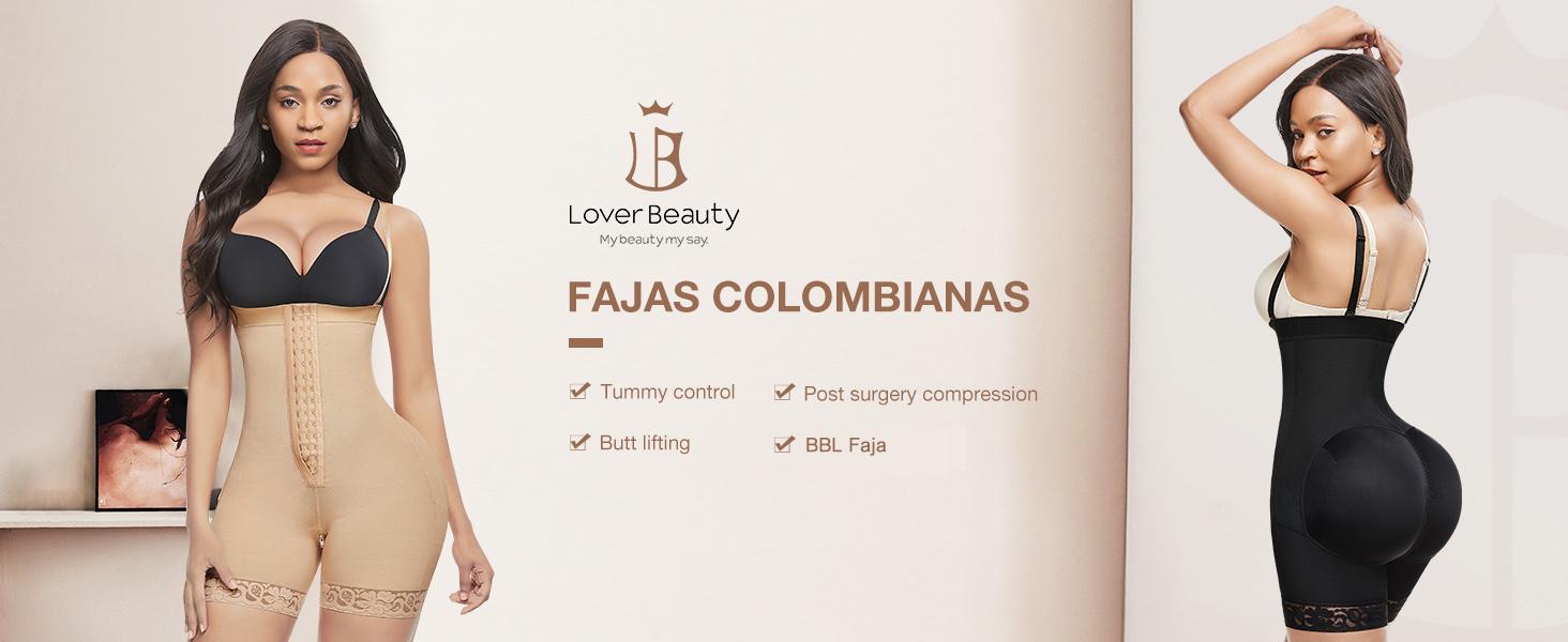 FeelinGirl Zippered Shapewear Tummy Control Butt Lifter  Shorts with Front Zipper and Removable Design Bodysuit BBL Womenswear Underwear Compression Lady Comfort