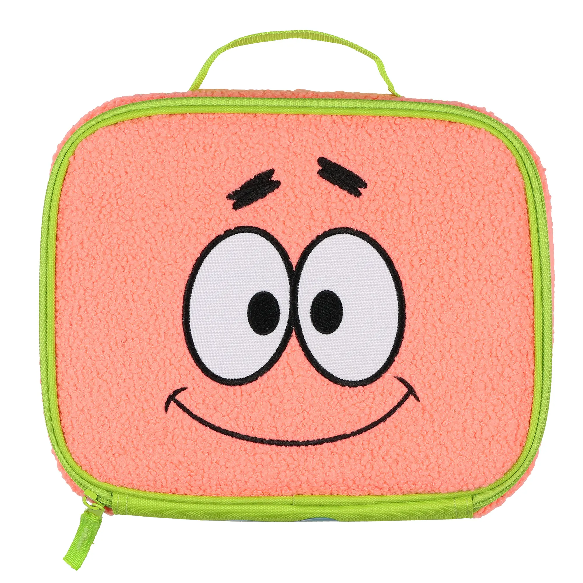 Nickelodeon SpongeBob SquarePants Lunch Box 9" Patrick Star Character Face Insulated Tote Bag