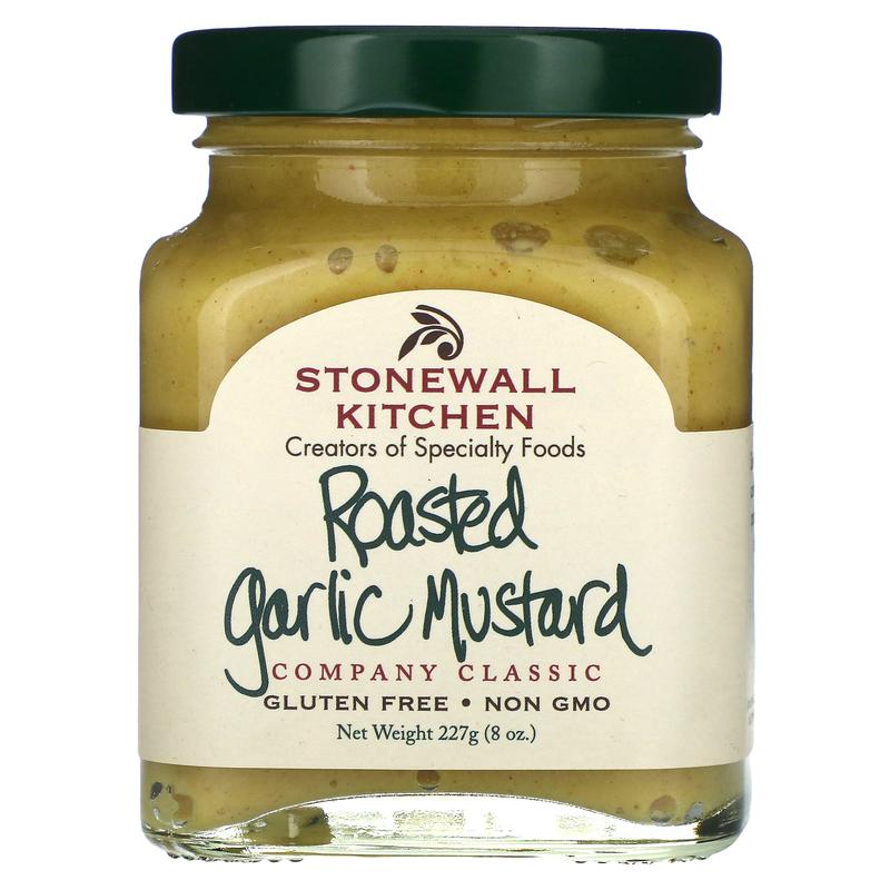 Stonewall Kitchen Roasted Garlic Mustard, 8 oz (227 g)
