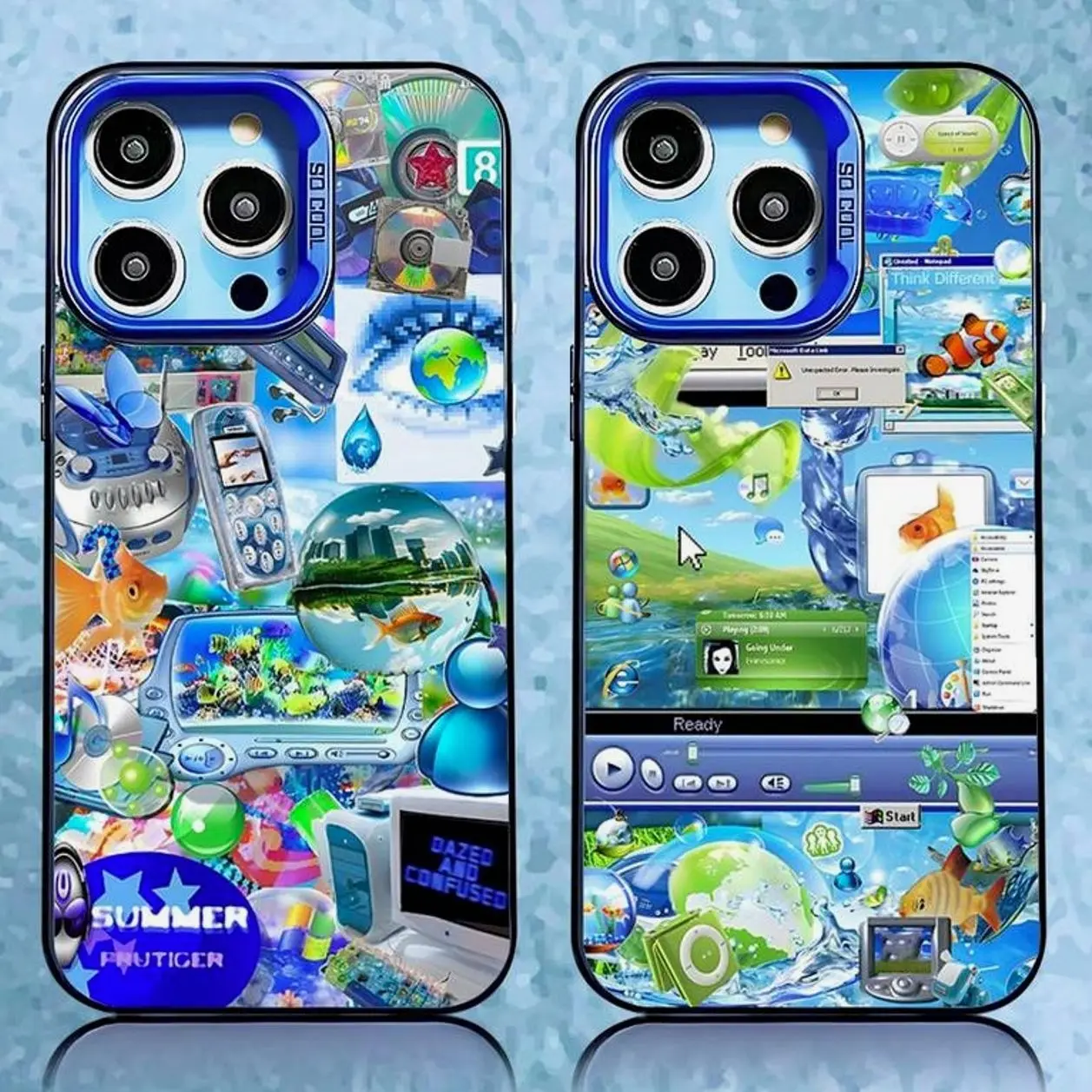 Frutiger Aero Phone Case For iPhone 16,15,14,13,12,11,Pro,XS,Max,Plus,Mini,SE Blue Candy Matte Shockproof Cover VMG - TikTok Shop Frutiger Aero Phone Case For iPhone 16,15,14,13,12,11,Pro,XS,Max,Plus,Mini,SE Blue Candy Matte Shockproof Cover VMG - TikTok Shop