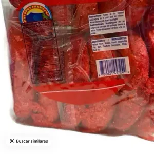 1 Bolsa de 12 Unidades  Roscas Rojas Sabor Guatemalteco
