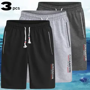 Casual Drawstring Shorts with Striped Tassel Drawstrings & Side Pockets - 2-Pack Everyday Essentials