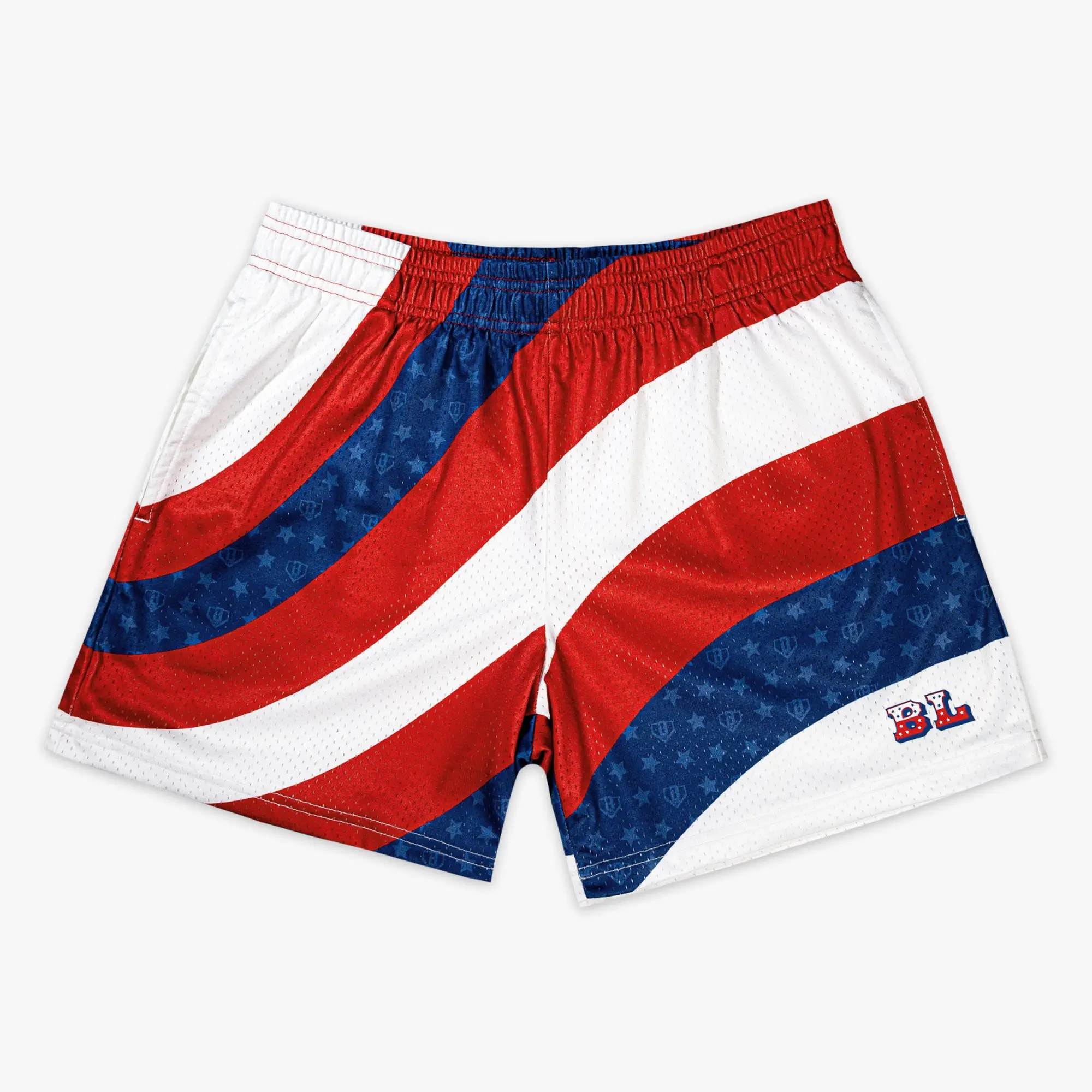 Baseball Lifestyle 101 Patriot Pitch Shorts Youth & Adult Mesh Shorts