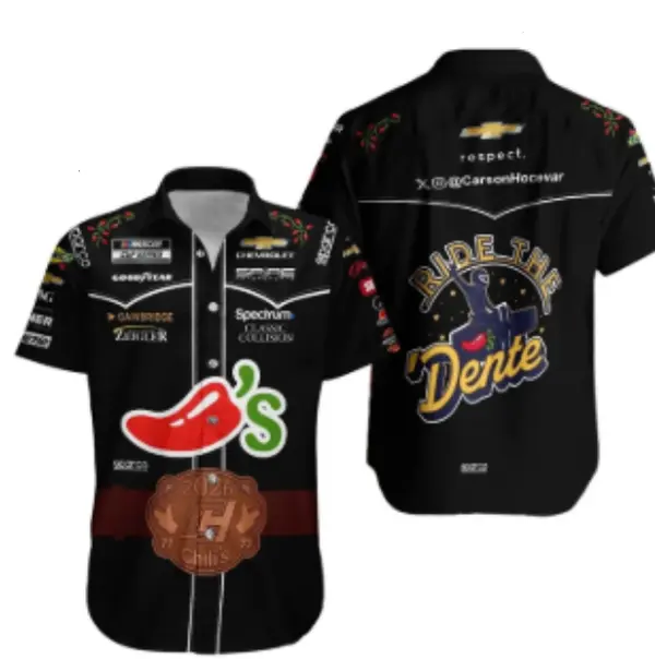 Carson Hocevar Racing 2026 Hawaiian Shirt For Fans over print