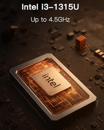 HP 2025 15.6" Touchscreen Laptop - Win 11 Pro , Intel i3 1315U(Up to 4.5GHz), Wi-Fi 6, Copilot AI, HD Touch Display, Long Battery Life, 8GB RAM, 256GB SSD