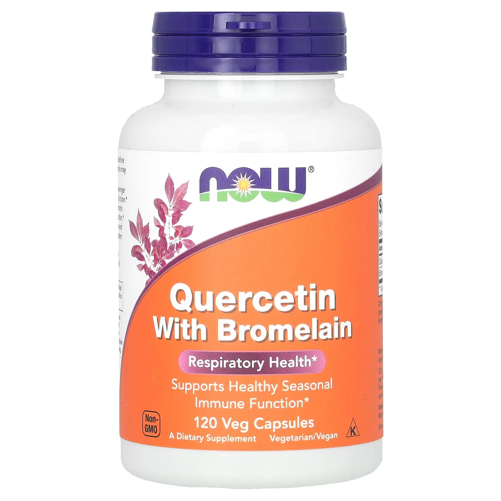 NOW Foods Quercetin with Bromelain, 120 Veg Capsules