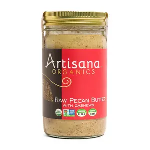 Raw Organic Pecan Butter with Cashews