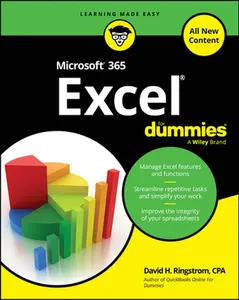 Microsoft 365 Excel for Dummies -- David H. Ringstrom, Paperback