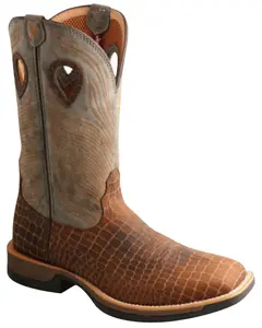 Twisted X Men's Tech Performance Western Boot Broad Square Toe - Mxw0003