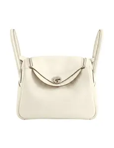 Austin Blaze Nina Small Leather Double Side Handle Bag in Marshmallow
