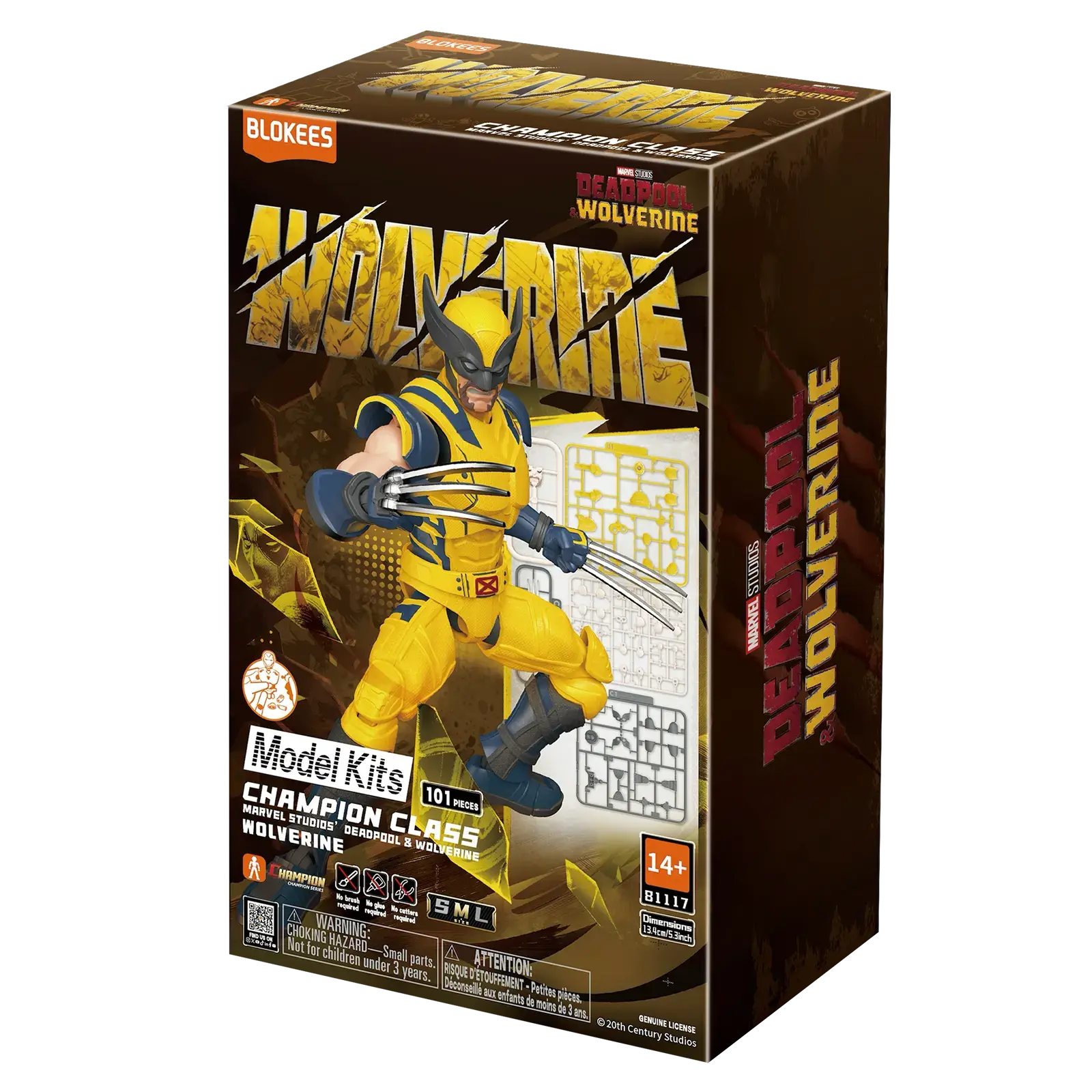 Blokees Marvel Deadpool & Wolverine Champion Class 05 Wolverine