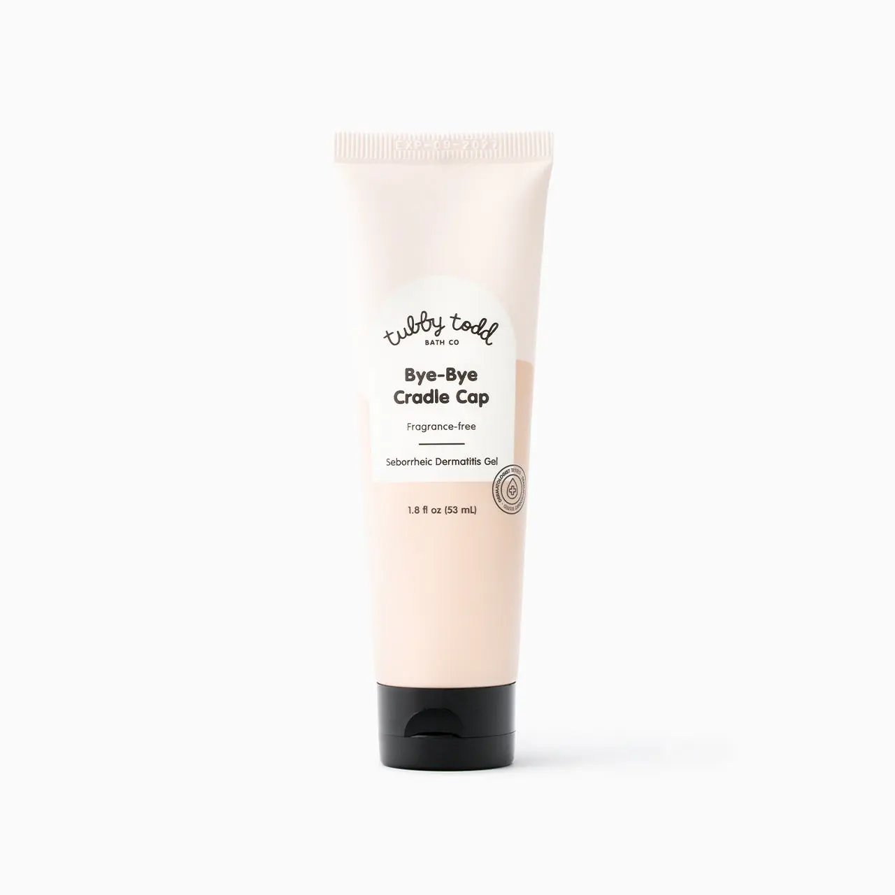 Tubby Todd Bye-Bye Cradle Cap Gel - Reduce Flaking, Scaling, and Redness with Naturally Derived Zinc Pyrithione, Hydrating Aloe Vera & Olive Oil