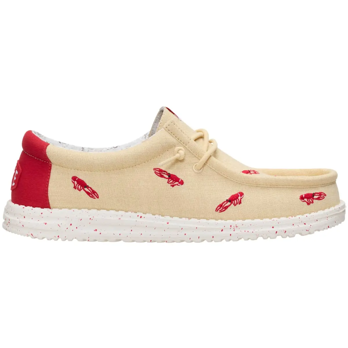 HEYDUDE Wally Embroidered Crawfish - Comfortable Slip on Shoes