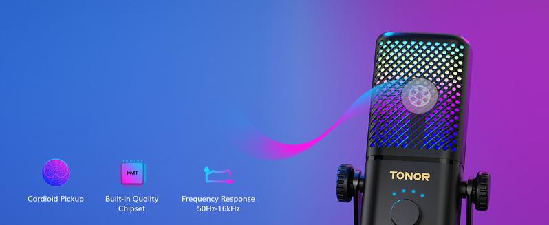 TONOR TCX3 Gaming Microphone for Xbox - RGB Condenser Streaming Mic with One Tap Mute, Long Battery Life, Fast Charging, Compatible with Capture Card TONOR TCX3 Gaming Microphone for Xbox - RGB Condenser Streaming Mic with One Tap Mute, Long Battery Life, Fast Charging, Compatible with Capture Card