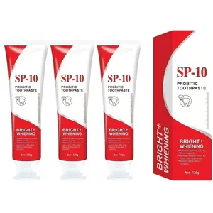 3 PCS SP-10 Toothpaste,Fluoride-Free, Safe for Enamel,Deep Whitening & Freshness,Cooling Fresh Breath,Fresh Breath