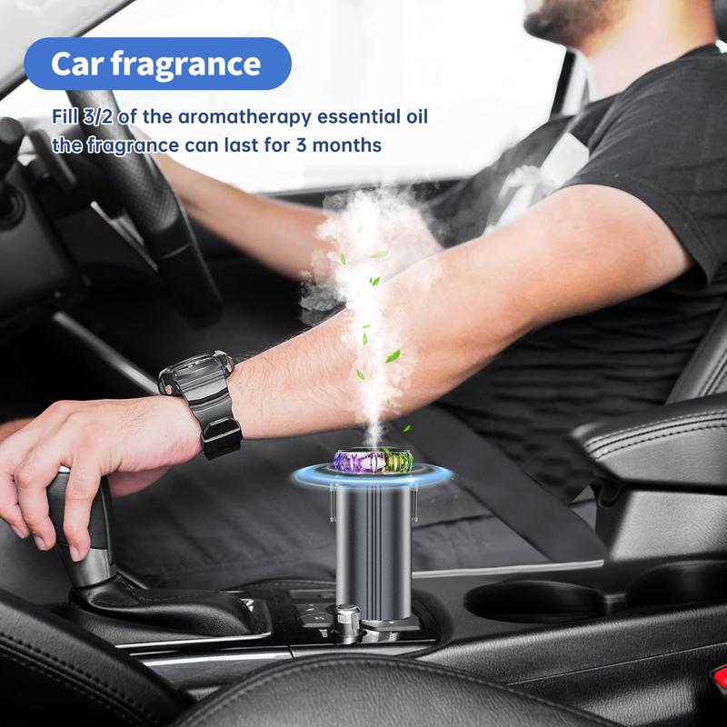 【New Airfreshener Starlight In Car Roof】5 in 1 Car Charger, Car Air Freshener with High Speed USB C Adapter with Lightning Cable & Charge Port for iPhone & Android Phone, Retractable Car Charger, Comes with 3 Bottles of Fragrance, Car Accessories 【New Airfreshener Starlight In Car Roof】5 in 1 Car Charger, Car Air Freshener with High Speed USB C Adapter with Lightning Cable & Charge Port for iPhone & Android Phone, Retractable Car Charger, Comes with 3 Bottles of Fragrance, Car Accessories