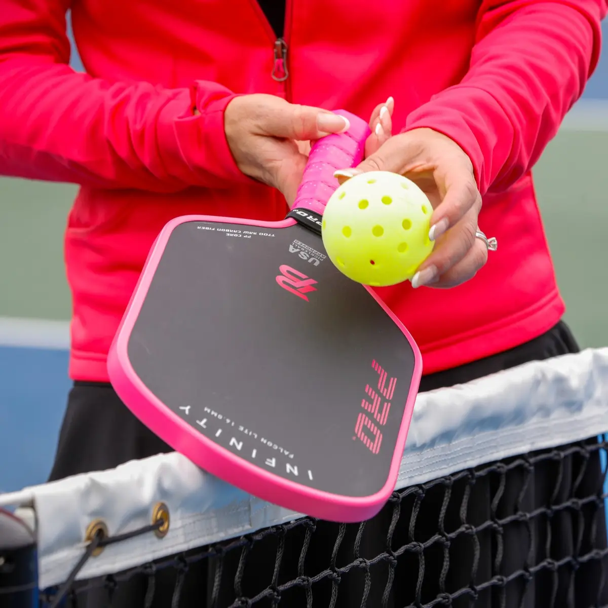PBPRO Infinity Falcon Lite 16.0 T700 Raw Carbon Fiber Pickleball Paddle - Professional Sports Equipment
