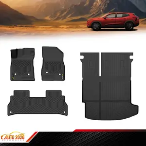 Floor Mats & Trunk Mat With Backrest Mat Fits 2024-2026 Chevy Trax Buick Envista