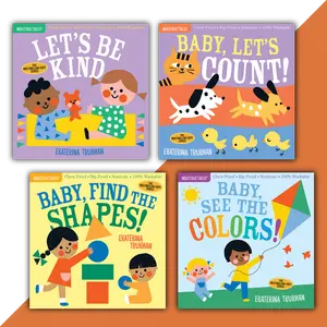 Indestructibles: Early Learning 4-book set by Workman Publishing