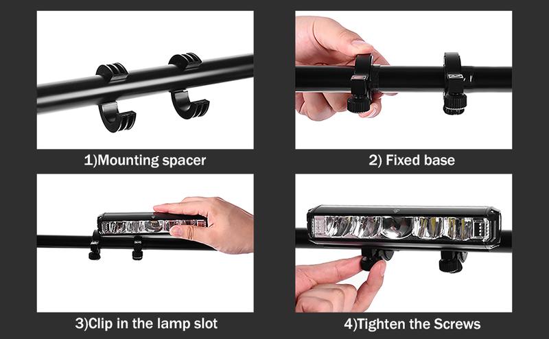 1800 Lumen Super Bright LED Bike Light, USB Rechargeable Bicycle Headlight, Waterproof Bike Headlight,Daytime Running Light,MTB Off-Road Cycling Commuting