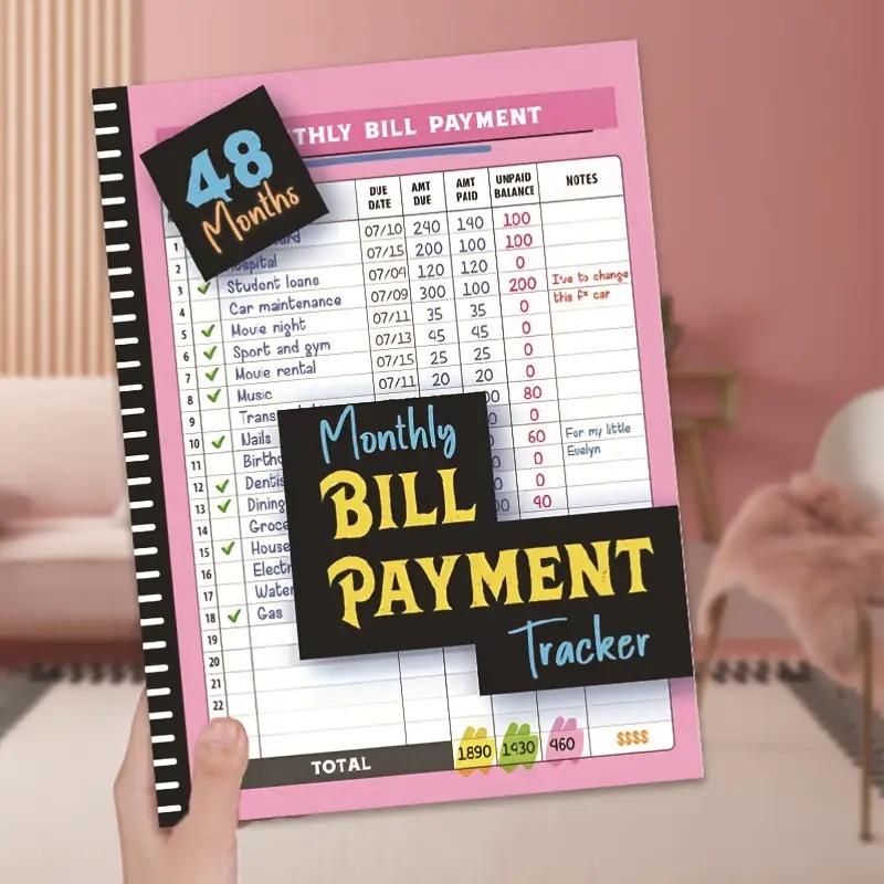 Bill Payment Planner And Organizer: Bill Tracker| Monthly Bill Payment Tracker and Organizer| Bill Planner| 120 Pages and 8.5 x 11 lnches 2| ...| Bill organizer| Bill paying organizer