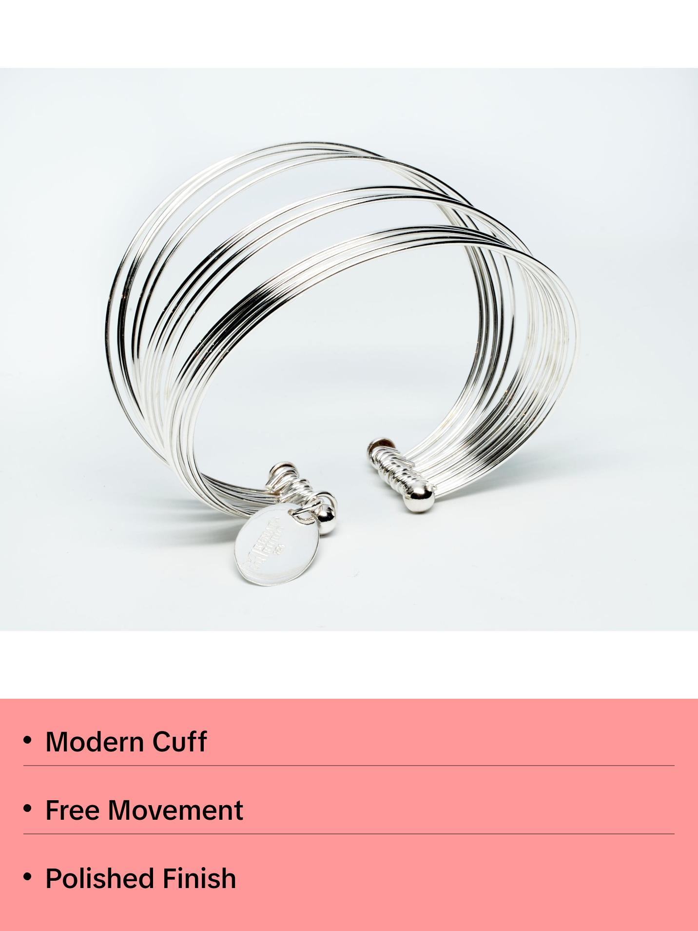 7 Silver Threads Cuff