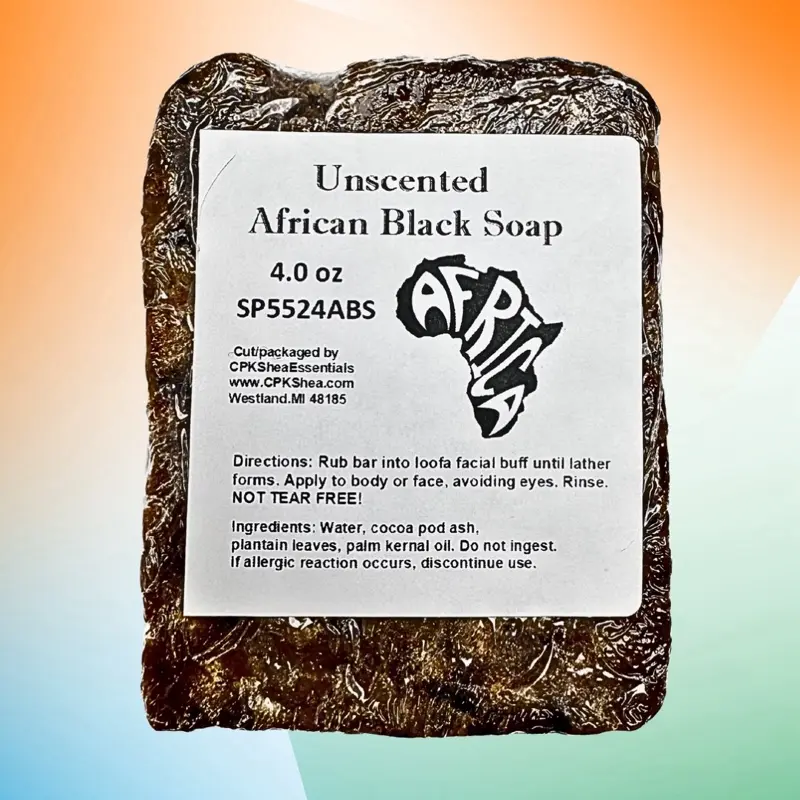 African Black Bar Soap 4 oz African Black Bar Soap 4 oz