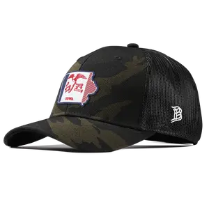Iowa Patriot Series Curved Trucker