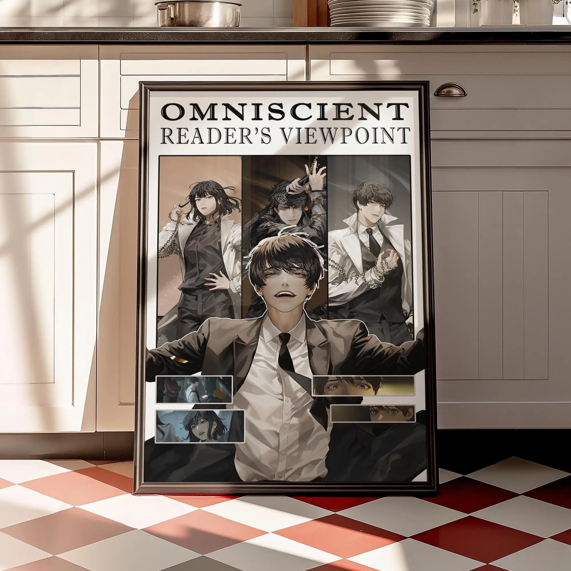 ORV Main Cast Official Art Digital Print, Omniscient Reader's Viewpoint Wall Art, Webnovel Decor, Manga & Manhua Print( Unframed - Print Only )