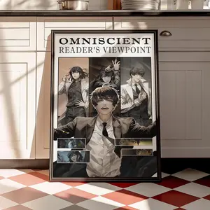 ORV Main Cast Official Art Digital Print, Omniscient Reader's Viewpoint Wall Art, Webnovel Decor, Manga & Manhua Print( Unframed - Print Only )