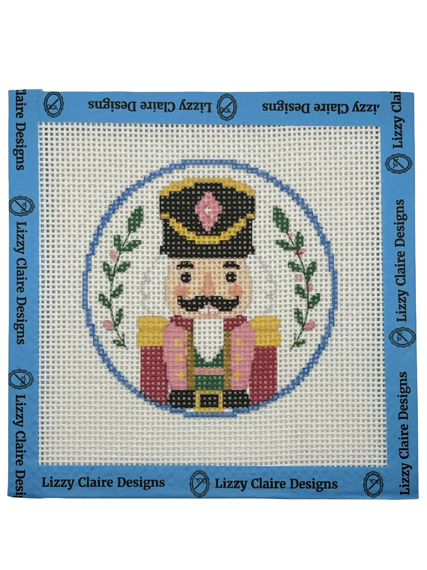 Nutcracker - 13 mesh - 4 inch Round - 6 x 6 - Needlepoint Canvas