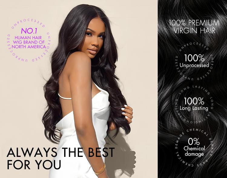 LUVME Readitress™ Knotless Fulani Braids Deep Wave Glueless Ear-to-ear 13x4 Frontal HD Lace Wig Human Hair