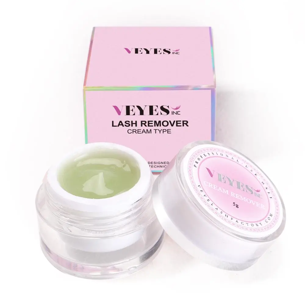 VEYESINC Lash Remover | Peach | Cantaloupe | Aloe, Professional Eyelash Extension Artists 5 g, 10g, Professional Eyelash Extension Artists