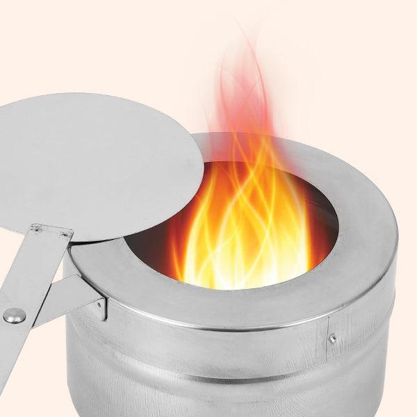 GARVEE 2 Pack 5QT Stainless Steel Round Chafing Dishes with Glass Lids, Ideal for Buffets, Parties, Weddings, and Camping Events, Available in Elegant Silver and Gold Finishes.