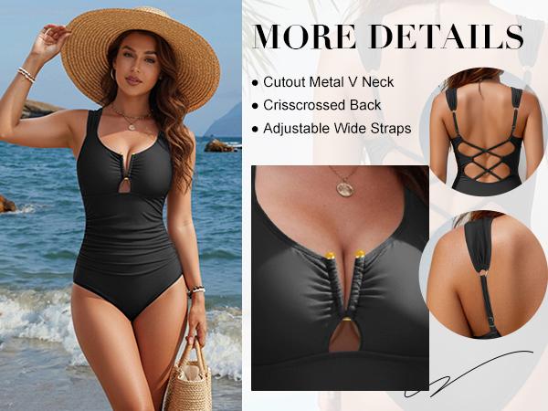 Blooming Jelly Womens Tummy Control One Piece Swimsuit Swim Suits 2026 Push Up Modest Bathing Suit Blooming Jelly Womens Tummy Control One Piece Swimsuit Swim Suits 2026 Push Up Modest Bathing Suit