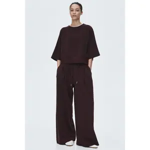 H&M Pleat-detail drawstring trousers