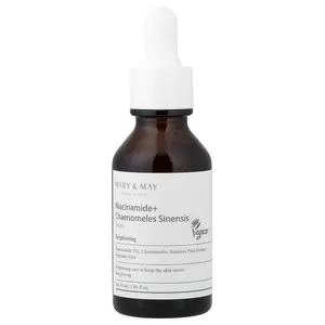 Mary & May Niacinamide + Chaenomeles Sinensis Serum, Fragrance Free, 1.01 fl oz (30 ml)