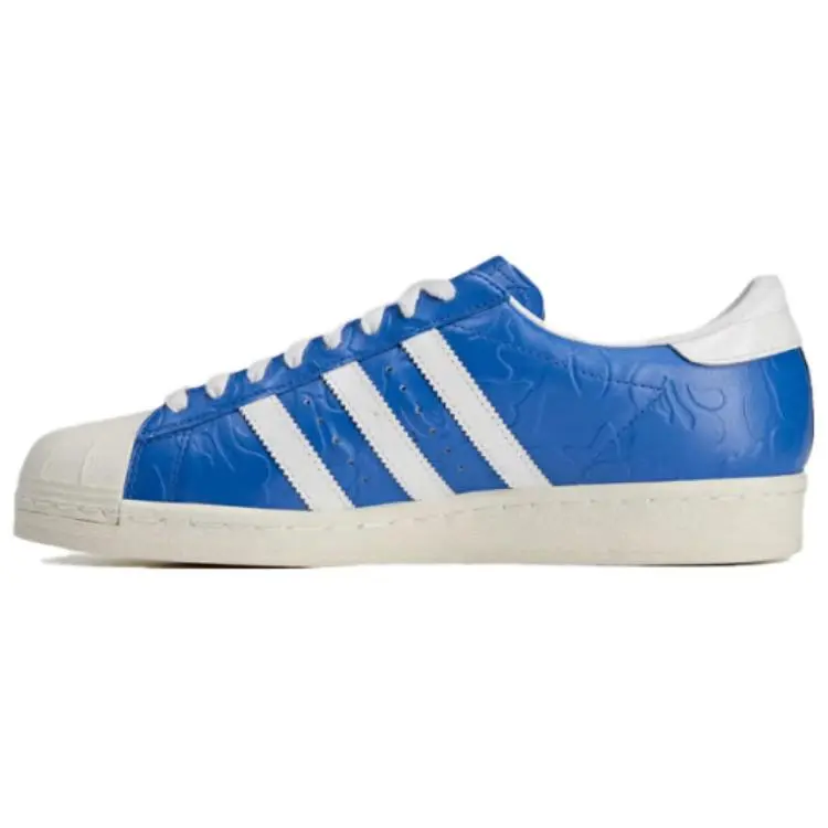 BAPE x adidas Superstar Vintage 'Blue White'