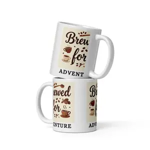 White Glossy Ceramic Mug – 11oz, 15oz, 20oz | Dishwasher Safe summervibes, Classic, Coffee