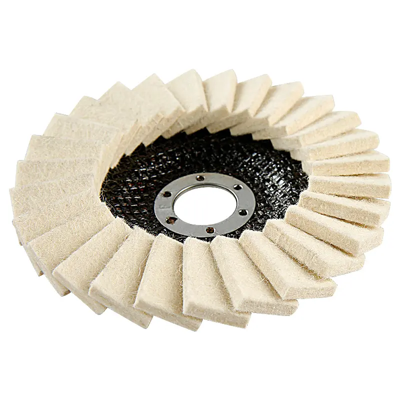 LOZLIN 5-Inch Wool Polishing Wheels (1PCS/3PCS 3-Wheel Set Option) for Angle Grinders - Fiberglass Back, Balanced Smooth, Durable Efficient, Heat-Dissipating - Final Step for High Gloss Mirror Finish on Metal/Glass,toolupgrade LOZLIN 5-Inch Wool Polishing Wheels (1PCS/3PCS 3-Wheel Set Option) for Angle Grinders - Fiberglass Back, Balanced Smooth, Durable Efficient, Heat-Dissipating - Final Step for High Gloss Mirror Finish on Metal/Glass,toolupgrade